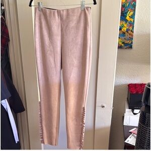 Zara Pink Straight Leg Pants & Jumpsuits